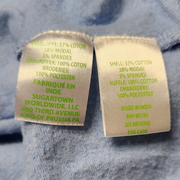 Lilly Pulitzer Sweatshirt Blue Ruffle - Picture 4 of 7